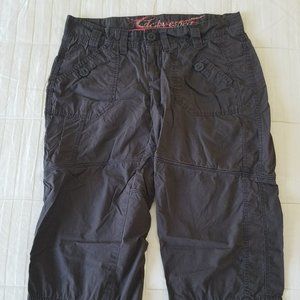 edc By ESPIRIT Dark Brown Capris